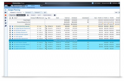 Oracle Primavera Prime Capital Plan Management - решение-модуль для разработки и управления долгосрочными планами капиталовложений, создано в рамках PPM-комплекса Oracle Primavera Prime